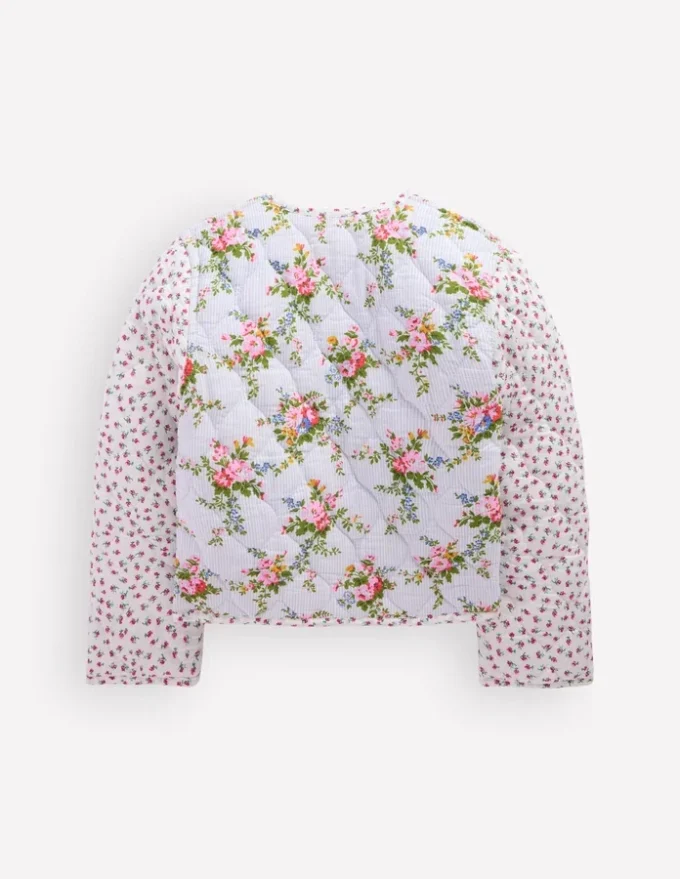 Reversible Quilted Jacket Floral Hotch Potch