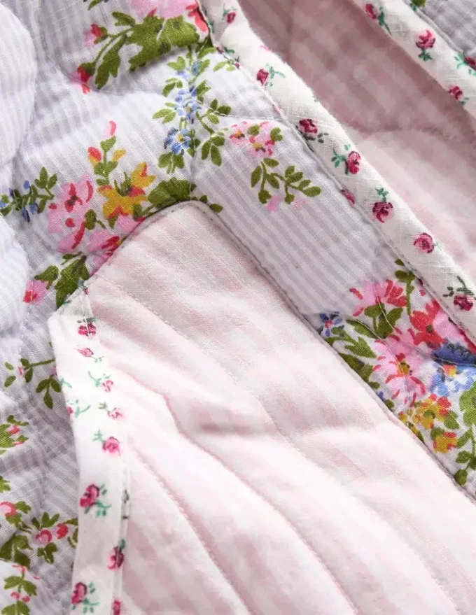 Reversible Quilted Jacket Floral Hotch Potch