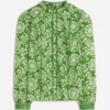 Rhea Trim Insert Cotton Top Green, Decorative Blossom
