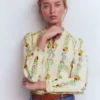 Rhea Trim Insert Cotton Top Multi, Blossom Trail