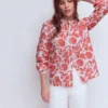 Rhea Trim Insert Cotton Top Pink, Elegant Blossom