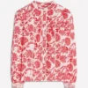 Rhea Trim Insert Cotton Top Pink, Elegant Blossom