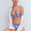 Rhodes Cup Sized Bikini Top Mazarine Blue, Tigers Paradise Rhodes Cup Sized Bikini Top Mazarine Blue, Tigers Paradise