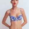 Rhodes Cup Sized Bikini Top Mazarine Blue, Tigers Paradise Rhodes Cup Sized Bikini Top Mazarine Blue, Tigers Paradise