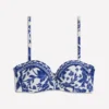 Rhodes Cup Sized Bikini Top Mazarine Blue, Tigers Paradise Rhodes Cup Sized Bikini Top Mazarine Blue, Tigers Paradise