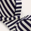Rhodes Cup Sized Bikini Top Navy, Ivory Stripe Rhodes Cup Sized Bikini Top Navy, Ivory Stripe