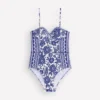 Rhodes Cup Sized Swimsuit Mazarine Blue, Paradise Rhodes Cup Sized Swimsuit Mazarine Blue, Paradise