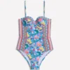 Rhodes Cup Sized Swimsuit Mazarine Blue, Tigers Paradise Rhodes Cup Sized Swimsuit Mazarine Blue, Tigers Paradise