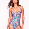 Rhodes Cup Sized Swimsuit Mazarine Blue, Tigers Paradise Rhodes Cup Sized Swimsuit Mazarine Blue, Tigers Paradise