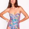 Rhodes Cup Sized Swimsuit Mazarine Blue, Tigers Paradise Rhodes Cup Sized Swimsuit Mazarine Blue, Tigers Paradise