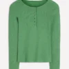 Rib Henley Willow Green Rib Henley Willow Green