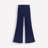 Ribbed Flared Leggings College Navy Ribbed Flared Leggings College Navy