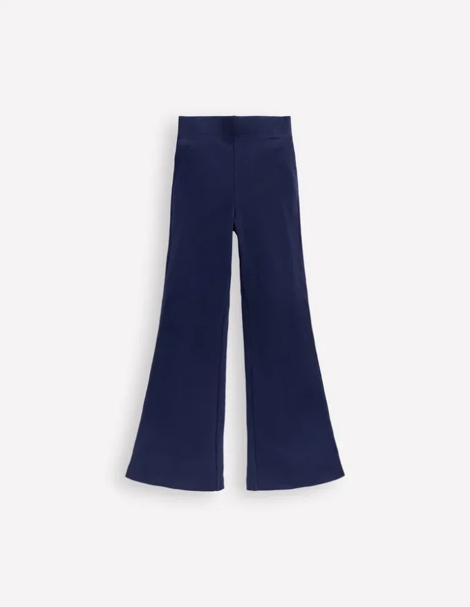 Ribbed Flared Leggings College Navy Ribbed Flared Leggings College Navy