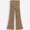 Ribbed Flared Leggings Leopard Ribbed Flared Leggings Leopard