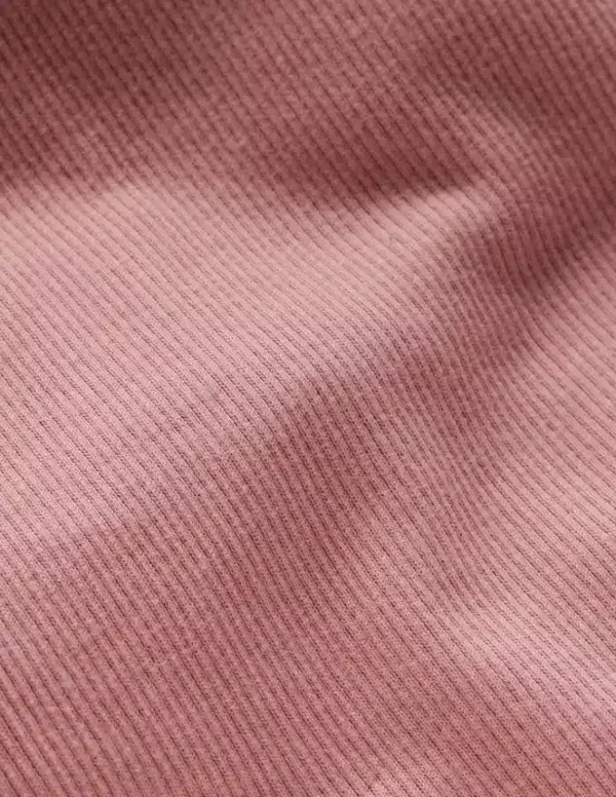 Ribbed Flared Leggings Vintage Pink