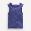 Ribbed Lace Trim Tank Starboard