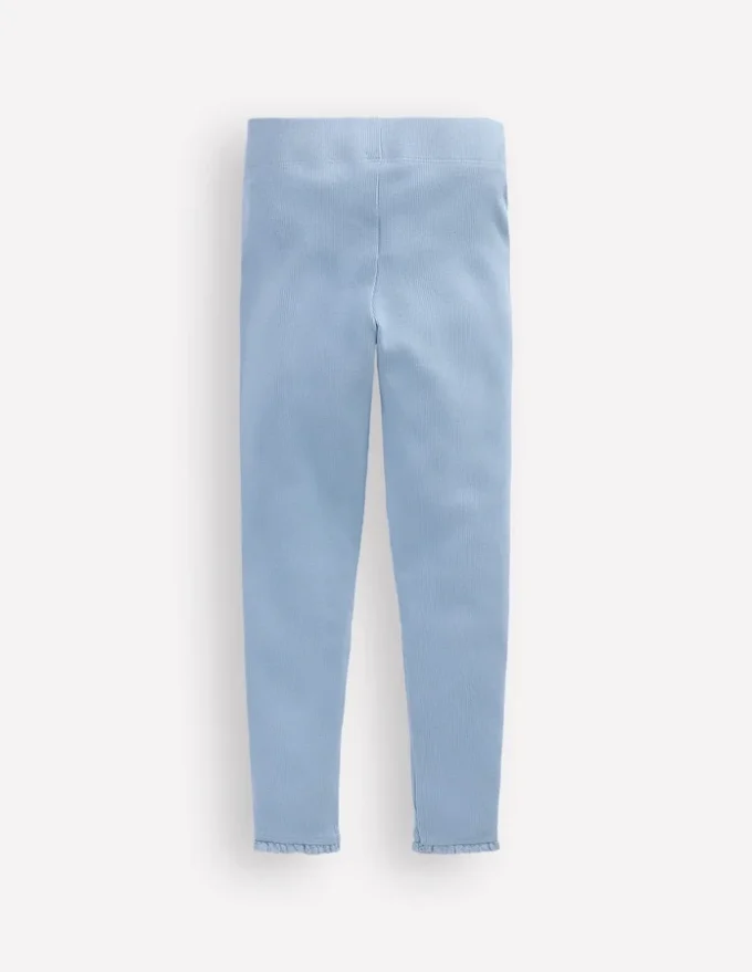 Ribbed Leggings Glacier Blue