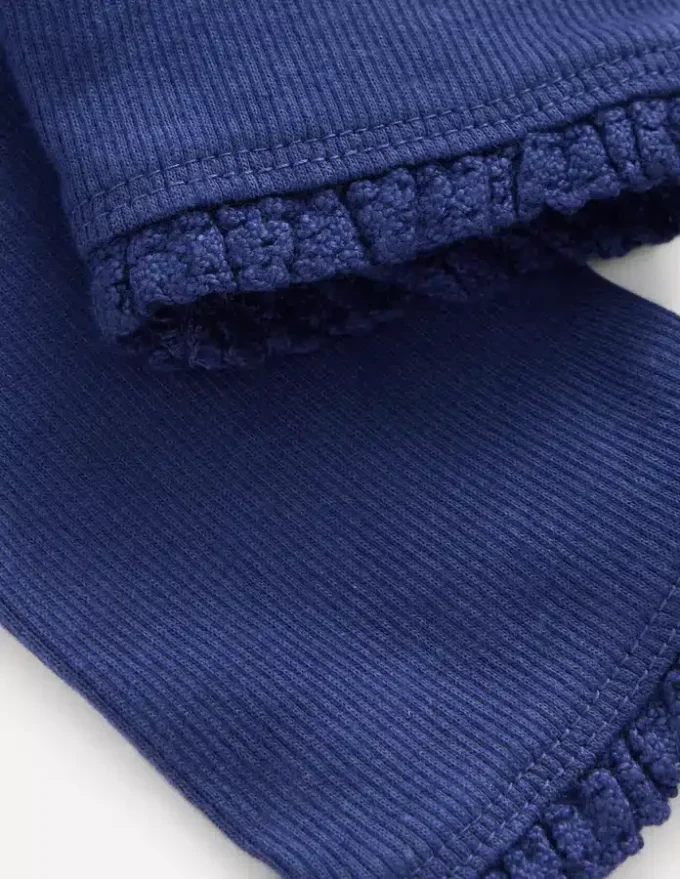 Ribbed Leggings Starboard Blue