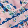 Ric Rac Trim Flutter Dress Chalk Pink Daisy