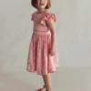 Ric Rac Trim Flutter Dress Red Stripe Ric Rac Trim Flutter Dress Red Stripe