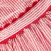 Ric Rac Trim Flutter Dress Red Stripe Ric Rac Trim Flutter Dress Red Stripe
