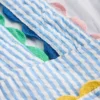 Ric Rac Trim Flutter Dress Sapphire Blue Stripe Ric Rac Trim Flutter Dress Sapphire Blue Stripe