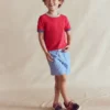Ringer T-shirt Cherry Tomato Red