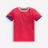 Ringer T-shirt Cherry Tomato Red