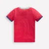 Ringer T-shirt Cherry Tomato Red