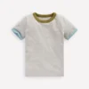 Ringer T-shirt Grey Marl