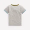 Ringer T-shirt Grey Marl