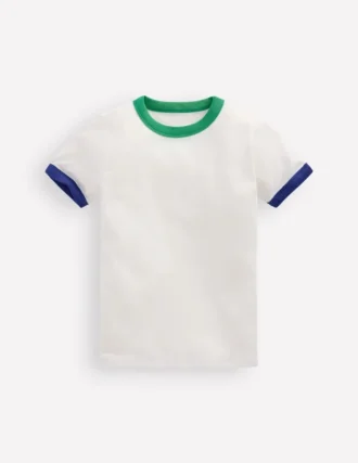 Ringer T-shirt ivory