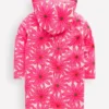 Romie Towelling Zip Throw-On Festival Pink Giant Daisy