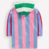 Romie Towelling Zip Throw-On Multi Hotchpotch Stripe Romie Towelling Zip Throw-On Multi Hotchpotch Stripe