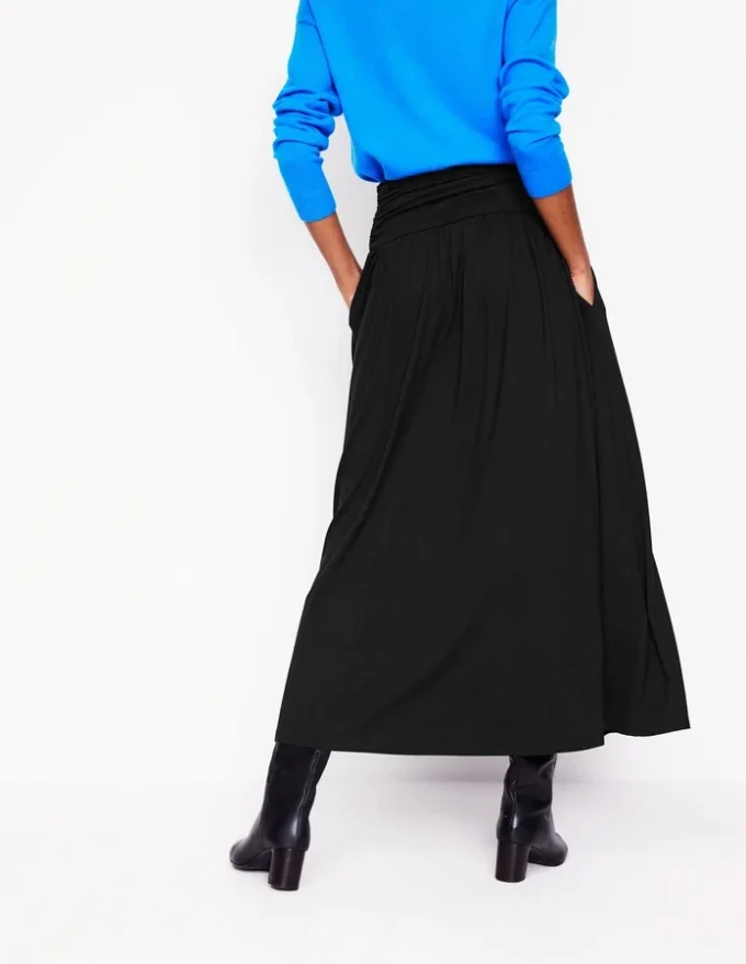 Rosaline Jersey Skirt Black Rosaline Jersey Skirt Black