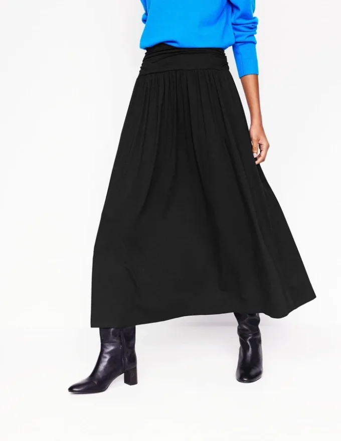 Rosaline Jersey Skirt Black Rosaline Jersey Skirt Black