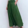 Rosaline Jersey Skirt Hunter Green Rosaline Jersey Skirt Hunter Green