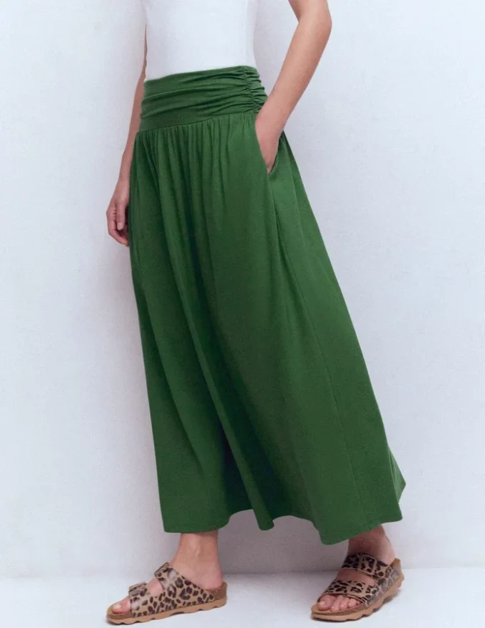 Rosaline Jersey Skirt Hunter Green Rosaline Jersey Skirt Hunter Green