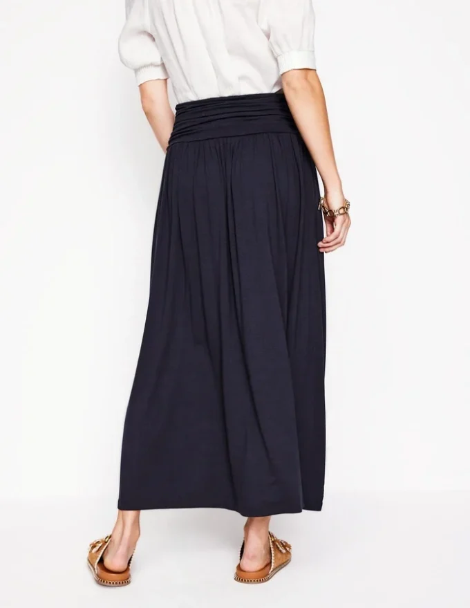 Rosaline Jersey Skirt Navy Rosaline Jersey Skirt Navy