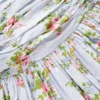 Ruched Bodice Bubble Dress Vintage Floral Ruched Bodice Bubble Dress Vintage Floral