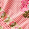 Ruched Tankini Set Strawberry Pink Woodblock Ruched Tankini Set Strawberry Pink Woodblock