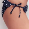 Ruffle Bikini Bottoms French Navy, Painted Dot Ruffle Bikini Bottoms French Navy, Painted Dot
