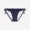 Ruffle Bikini Bottoms French Navy, Painted Dot Ruffle Bikini Bottoms French Navy, Painted Dot