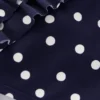 Ruffle Bikini Bottoms French Navy, Painted Dot Ruffle Bikini Bottoms French Navy, Painted Dot