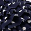 Ruffle Bikini Top Navy Spot Ruffle Bikini Top Navy Spot