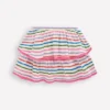 Ruffle Jersey Skort Multi Stripe