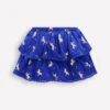 Ruffle Jersey Skort Sapphire Blue Horses Ruffle Jersey Skort Sapphire Blue Horses