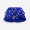 Ruffle Jersey Skort Sapphire Blue Horses Ruffle Jersey Skort Sapphire Blue Horses