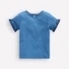 Ruffle Sleeve T-shirt Delft Ruffle Sleeve T-shirt Delft