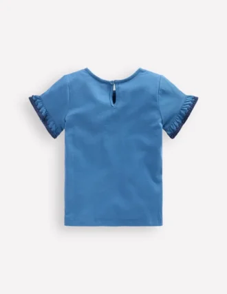 Ruffle Sleeve T-shirt Delft